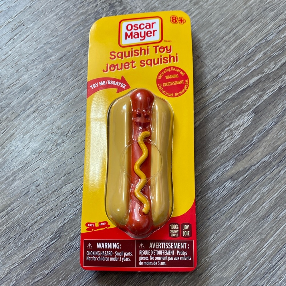 OSCAR MAYER HOTDOG SQUISHI Toy